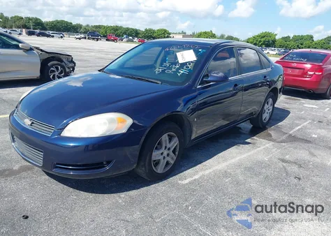 2007 Chevrolet Impala Ls from USA, damaged, VIN 2G1WB58K279410072